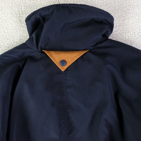 Dorlon Parka Mens Small Navy Blue Jacket Fleece Lined Outdoor New Zealand - Picture 5 of 10
